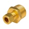 Everflow 3/8" O.D. COMP x 3/4" MIP Reducing Adapter Pipe Fitting, Lead Free Brass C68R-3834-NL - alternate 1
